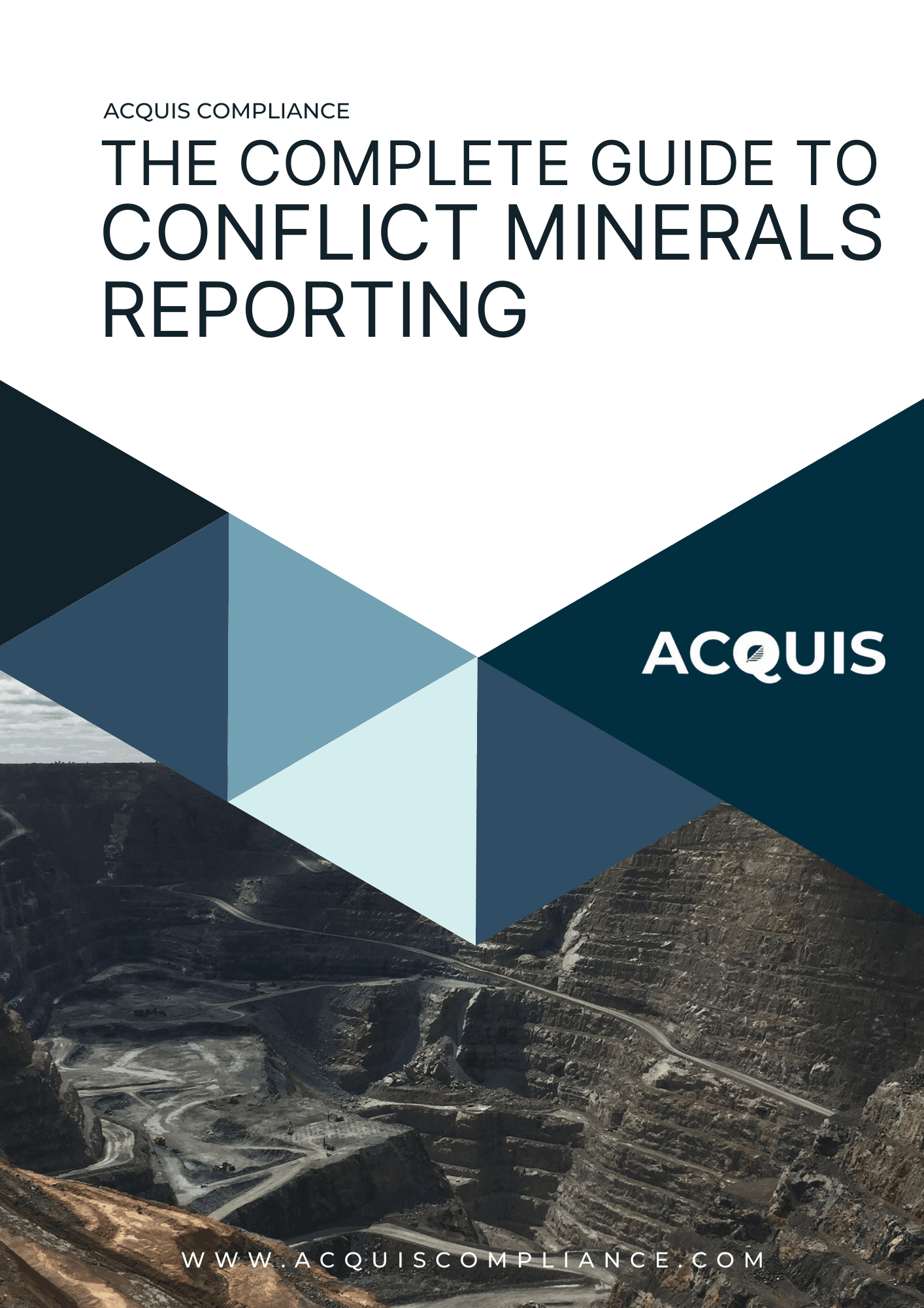 Conflict minerals cover page
