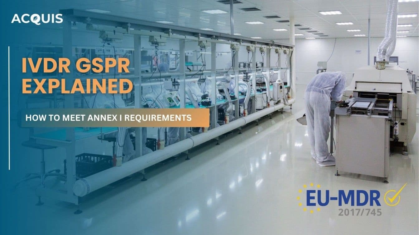 IVDR GSPR Explained